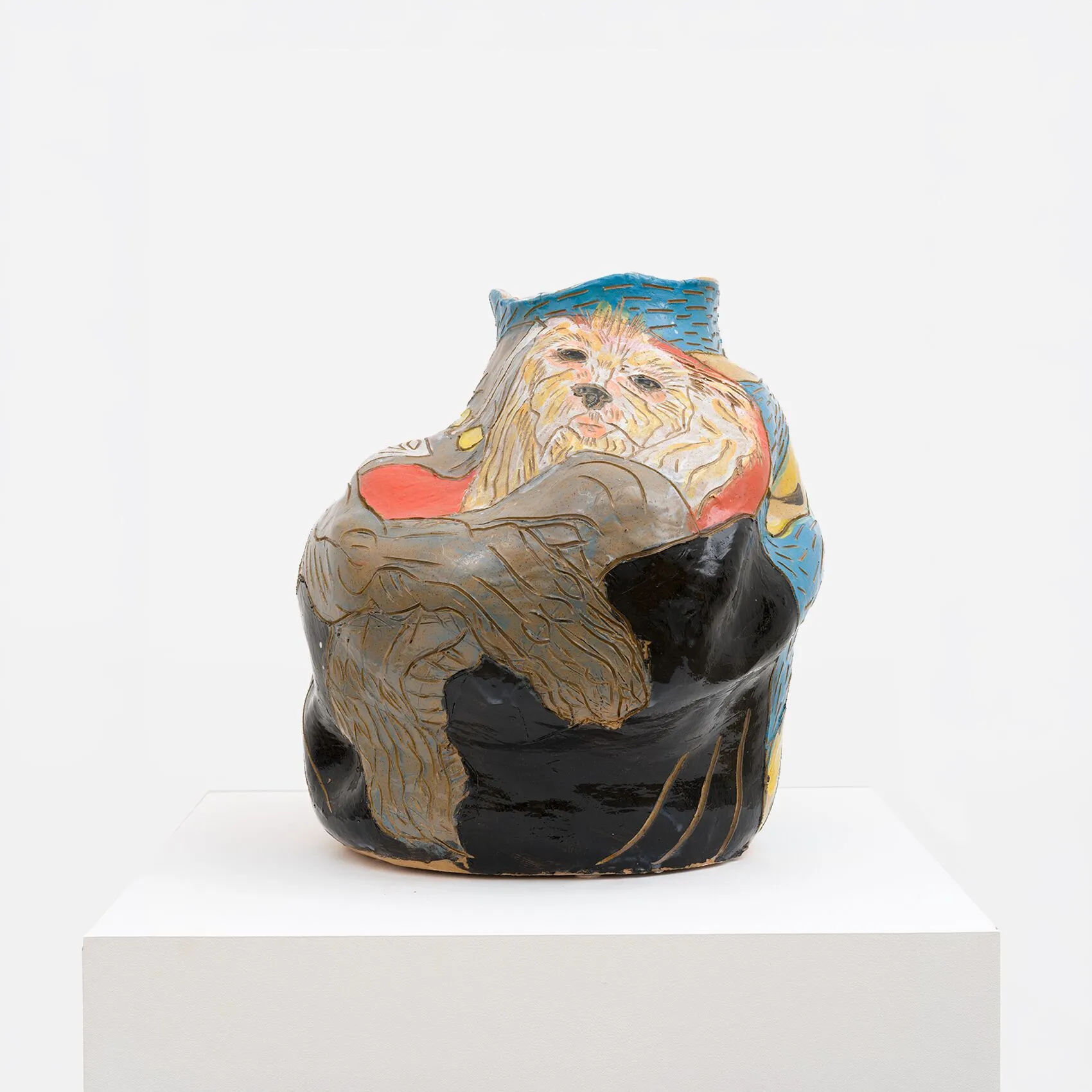 Ultraman Hugging Lucy – Käthe Kollwitz Composition, 2021