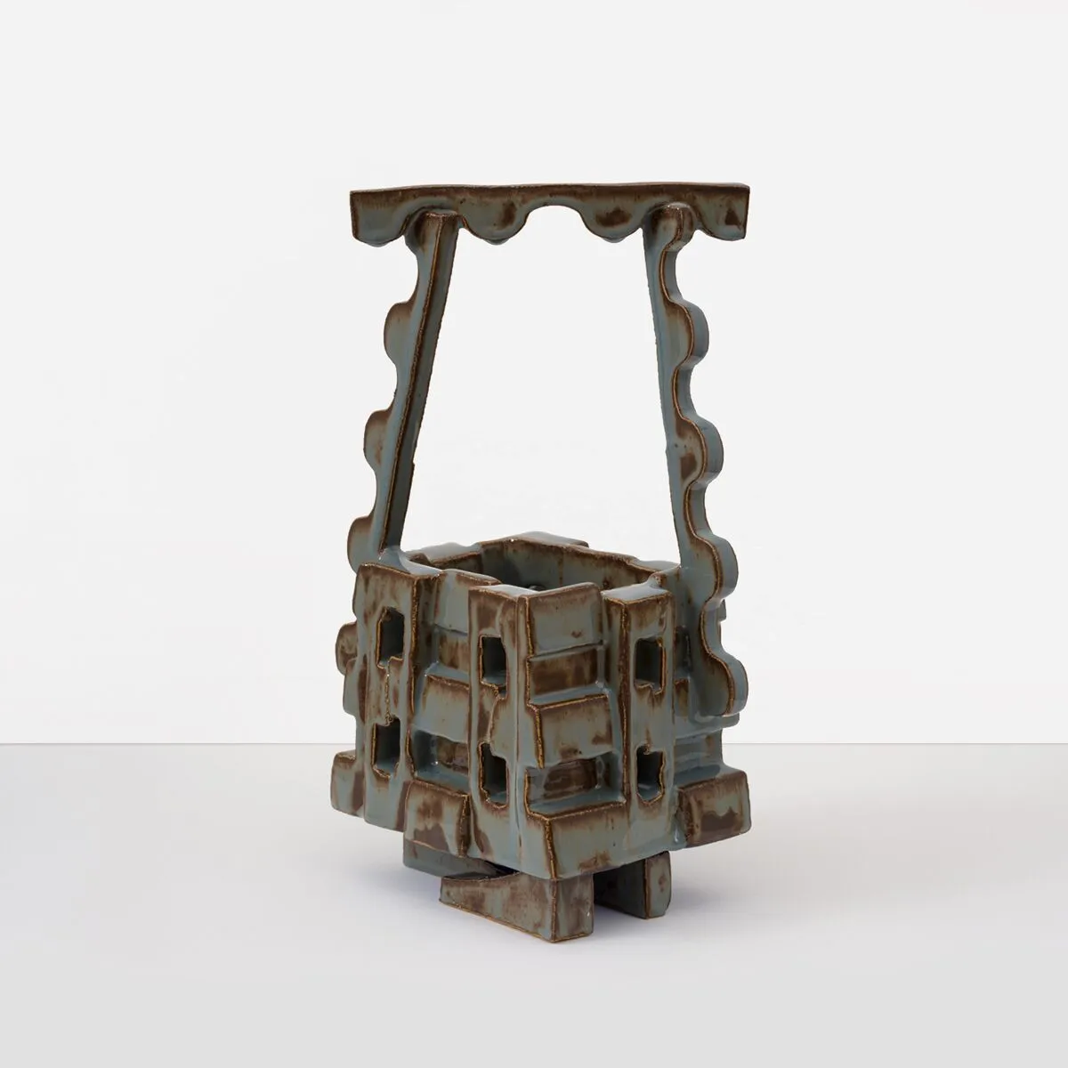 Angled Handled Basket, 2024